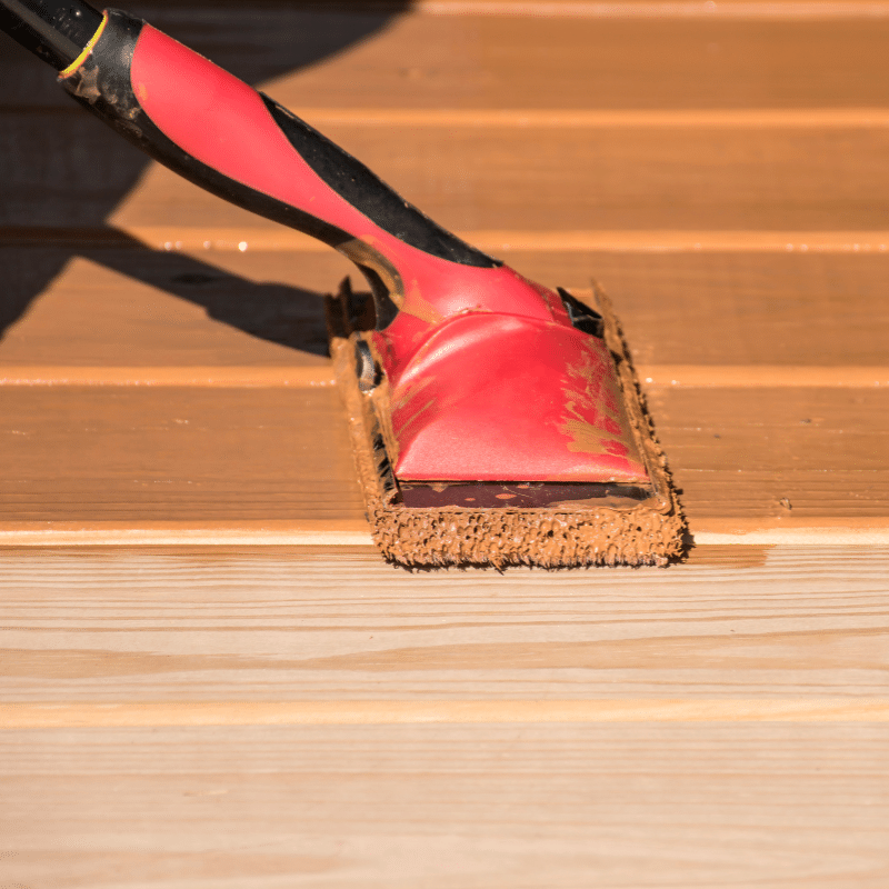 Wood Deck Staining