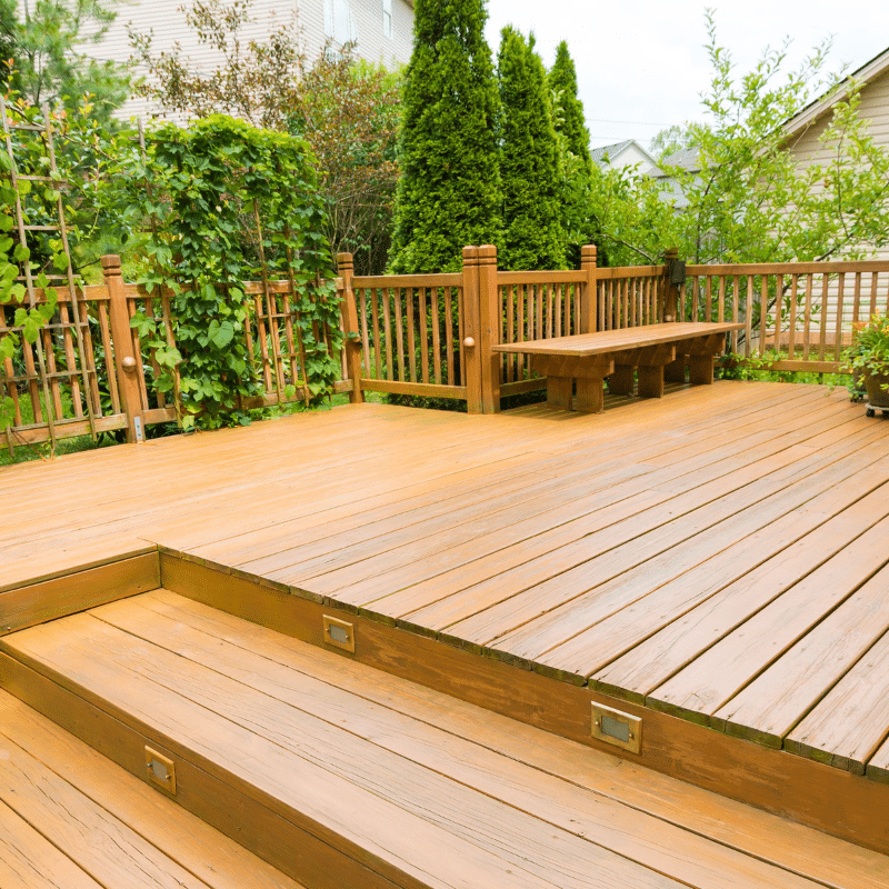 Wood Deck Staining